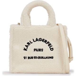 Karl Lagerfeld K/Rue St Guillaume Mini Crossover taske elfenben