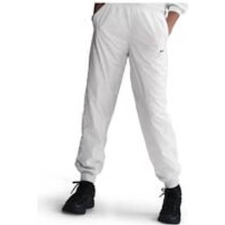 Vævede Nike Classic-joggers med UV-beskyttelse, en løstsiddende pasform og mellemhøj talje til kvinder - hvid - L (EU 44-46)