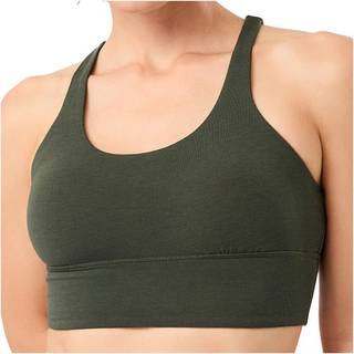 Mandala Women's New Studio Bra Sports-bh Damer størrelse XL farve beige/olivengrøn