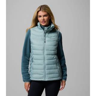 Columbia Women's Powder Lite II Vest Syntetiske veste Damer størrelse S farve turkis
