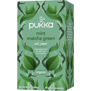 Pukka Økologisk grøn te Mint Matcha Green (20 poser) 1398.33 DKK/1 kg