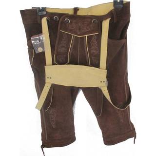 Ægte lederhosen, brun