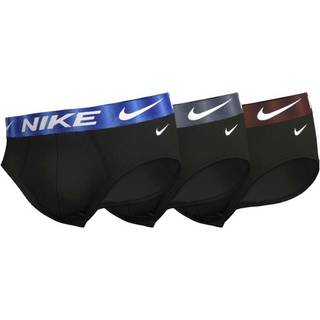 Nike 3-pak Dri-Fit Essential Micro Hip Brief - Black/Wine red - Small * Kampagne *