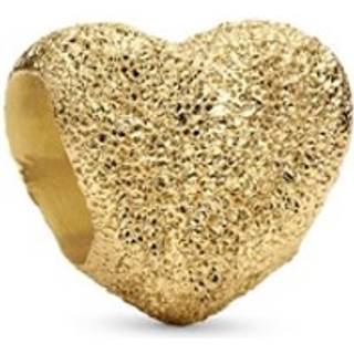 Pandora 764000C00 Charm Goldfarben Matt Herz Mini
