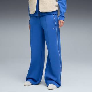 PUMA T7 Track Pants Women, Clothing, Mountain Blue, XS