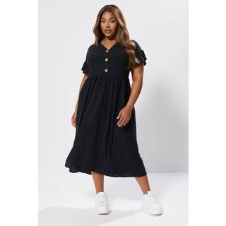 Yours Curve Yours Curve Ribbet Flæse Midaxi Kjole - EU 46 (UK 18)