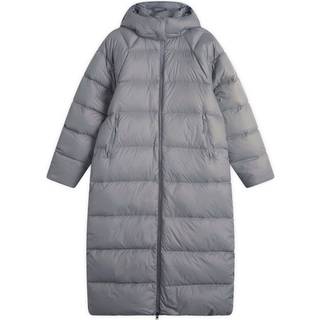 The North Face Women's Hydrenalite City Long Down Hooded Parka Smoked Pearl, S
