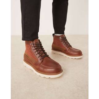 Timberland Britton Mills Mid Lace Up Waterproof Boot Fritidsstøvler Herrer størrelse 44,5 farve rød