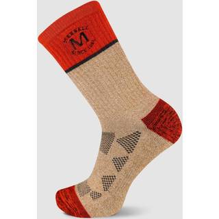 Merrell Moab Hiking Crew Sock Str. M/L 40-45 Rød