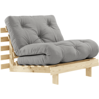 Karup Design Roots Sovesofa M. Madras 90x200 746 Grey/Fyrretræ