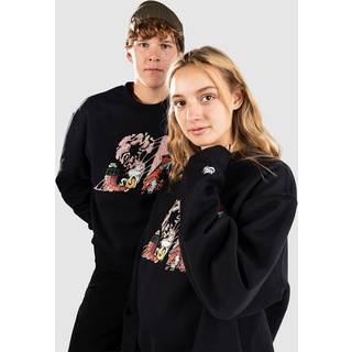 Nike Sb Flc Po Crw Bb Ssnl Gfx Sweater - M - black/white