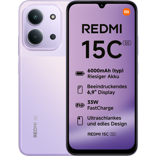 Xiaomi Redmi 15C 5G 4GB RAM 128GB Dusk Purple