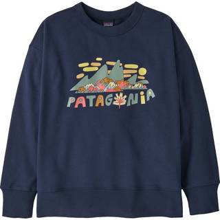 Patagonia Kid's Crew Sweatshirt Sweatere Børn størrelse XL farve blå