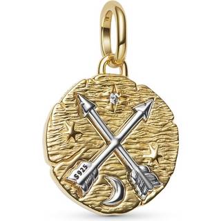 Pandora Charm - Kreuzende Pfeile - 764081C01 - bicolor