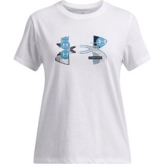 T-shirt Under Armour Big Logo UA Fill SS 1389769-100 Størrelse S