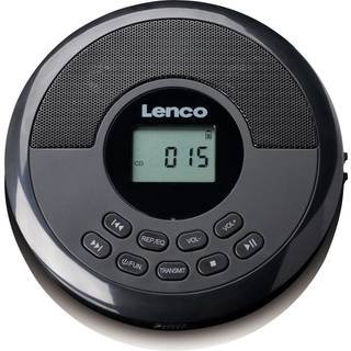 Lenco - Discman med Bluetooth® og indbyggede højttalere - CD-340BK