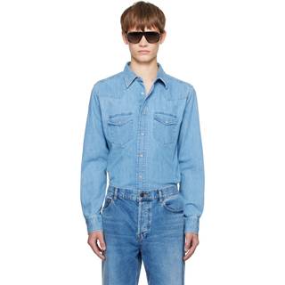 Tom Ford Denim shirt - blue - EU 39