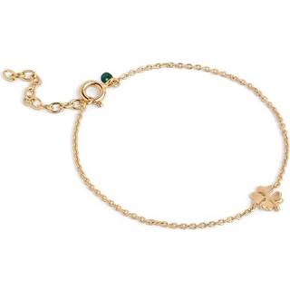 ENAMEL Copenhagen Armbånd - Four-Leaf Clover - Gold Colour