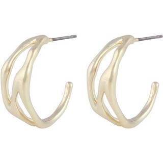 SNÖ of Sweden Örhängen Wave Pattern - Guld 1366-7000-257-ONE - Unisex