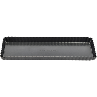 Tærteform rektangulær fra Blomsterbergs - Dark Grey farve - Non-stick