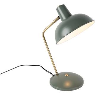 Smart bordlampe grøn med bronze inkl. WiFi P45 - Milou