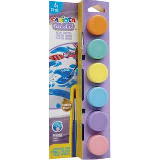 Carioca Temperamaling 6 X 25 ML Pastelfarver