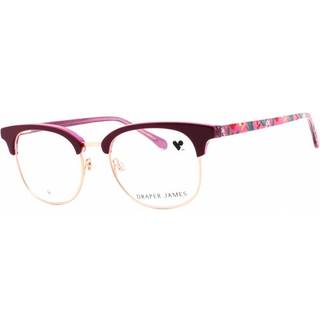 Draper James DJ5055 604 51 Briller Kvinder Rød - Merlot Red Pink On Gold - 51mm