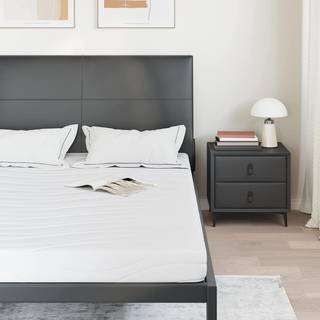 Madras Hvid 140 X 200 Cm Gel Hukommelsesskum