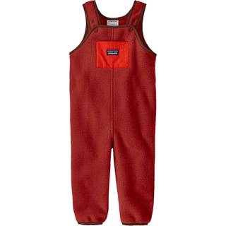 Patagonia Kid's Baby Synch Overalls Fleecebukser Børn størrelse 6 Months farve rød