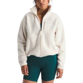 The North Face Women's Yumiori Off Peak Full Zip Jacket Fleecejakke Damer størrelse XXL farve hvid/grå