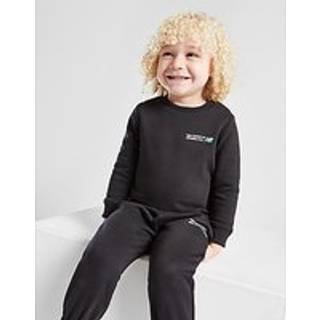 New Balance Linear NB Crew Tracksuit Infant, Sort - 24M