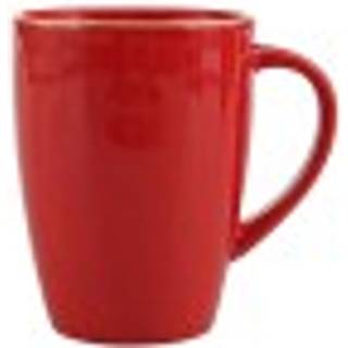 Porcelænskrus, 285ml, "Seasons", Rød - Porland