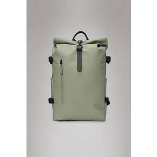 Rains Large Rolltop rygsæk grå grøn