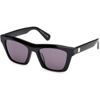 MAX&Co Kvinde MO0145 01A Solbriller Acetat Sort Røg Firkantet Normal