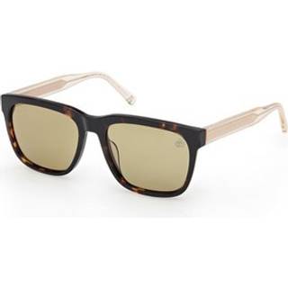 Timberland Mand TB00059 52H Solbriller Acetat Havana Brun Firkantet Polariseret