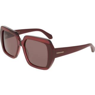 Ferragamo Kvinde SF2081S 654 Solbriller Acetat Firkantet Normal