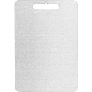 Skærebræt i rustfrit stål 29x20cm