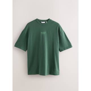 Next Grafisk Tryk Heavy Weight T-shirt