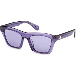 MAX&Co Kvinde MO0145 81Y Solbriller Acetat Violet Violet Firkantet Normal