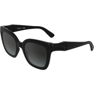 LONGCHAMP Kvinde LO793S 001 Solbriller Bio-injekt Sort Grå Firkantet Normal