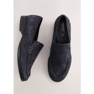 Next Suede Round Toe Clean Loafers - eu37