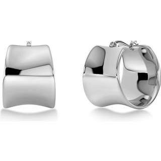 Cane Large Hoops, Steel