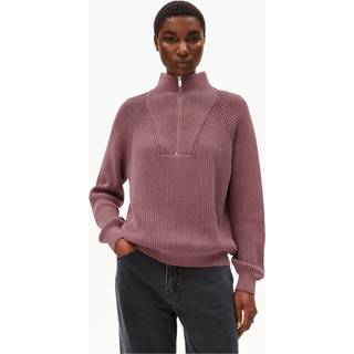 ARMEDANGELS Women's Ronyiaas GMT Dye Sweatere Damer størrelse L farve brun
