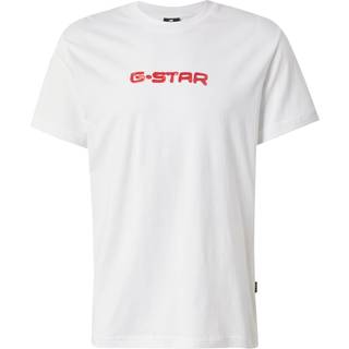 Gel Print T-Shirt - White - Men