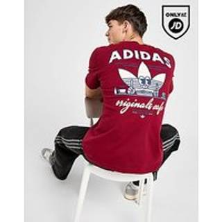adidas Originals Cafe T-Shirt, Rød - L