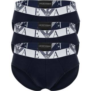EMPORIO ARMANI Herren Unterwäsche blau Baumwolle & Mix unifarben