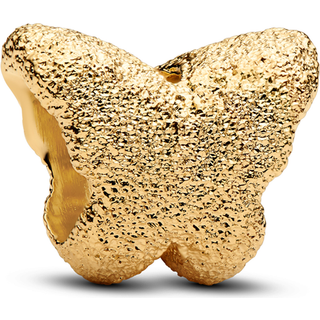 Pandora Gold Textured Butterfly Mini Charm
