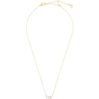 Kate Spade New York Gold Gifting Dear Bestie Pearl CZ Necklace - 41cm