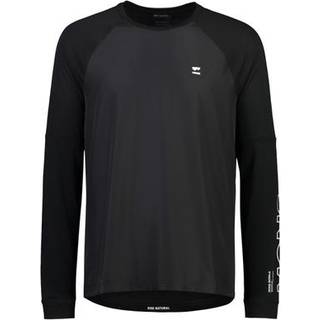 Mons Royale Tarn Merino Bike Wind Jersey Cykeljersey Herrer størrelse XL farve sort