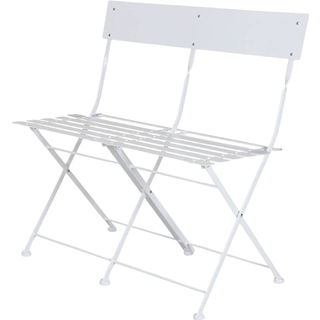 Brafab Arno cafésofa Hvidt stål 82 x 45 cm